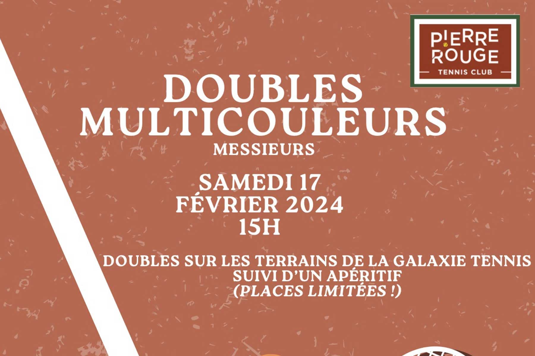 Doubles Multicouleurs Messieurs (février 2024)