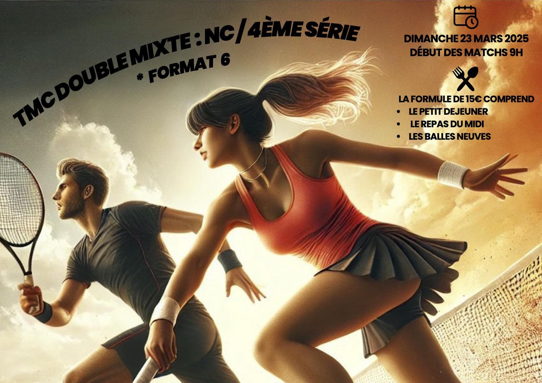 TMC Interne Doubles Mixtes NC-4e série (2025)