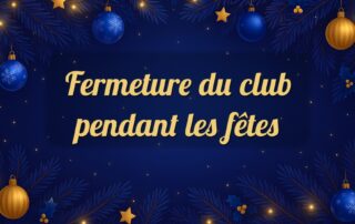 Fermeture TC Pierre Rouge pendant les fêtes de fin d'année 2025